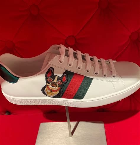 gucci bulldog sneakers|Gucci diamond sneakers.